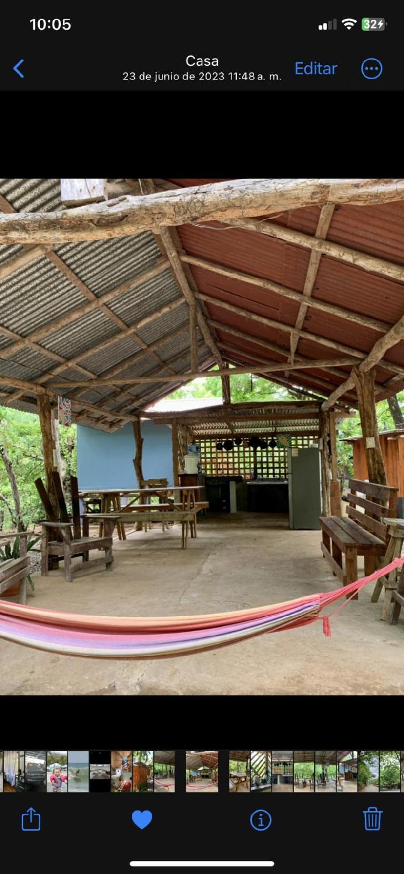 Nieves Surf Hostel And Camping Playa Avellana Exterior photo